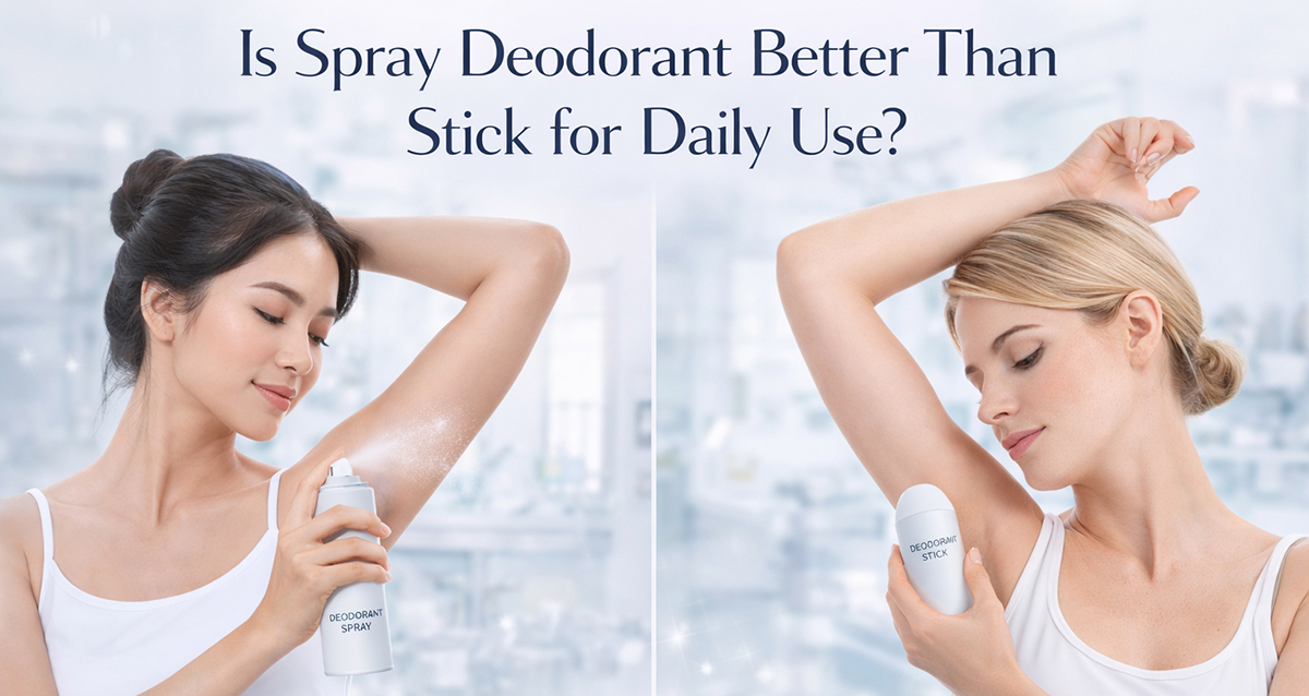 Is Spray Deodorant Better Than Stick? Pros, Cons, and Key Differences